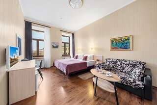 Гостиница Грифон Санкт-Петербург Улучшенный двухместный номер с 1 кроватью или 2 отдельными кроватями, вид на город-2